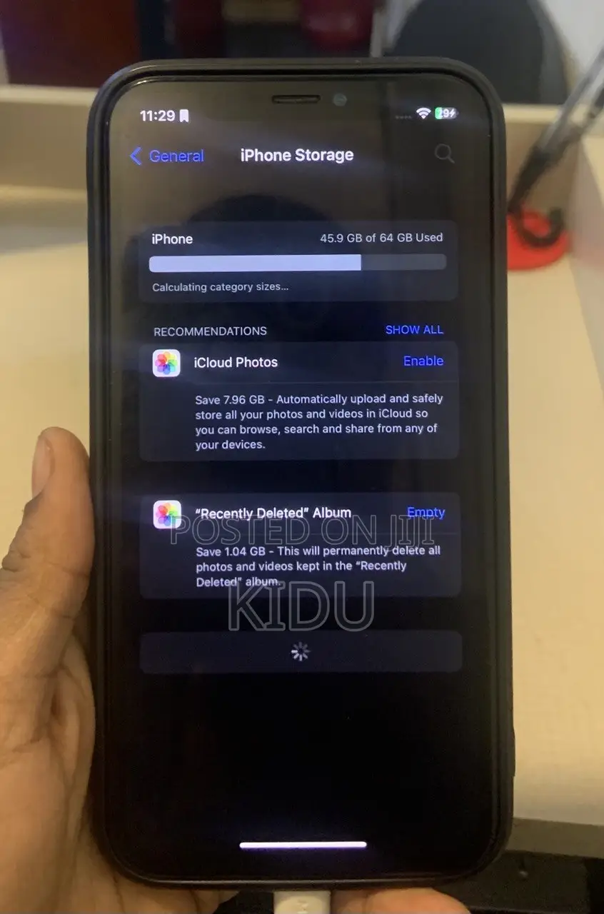 Apple iPhone X 64 GB Black