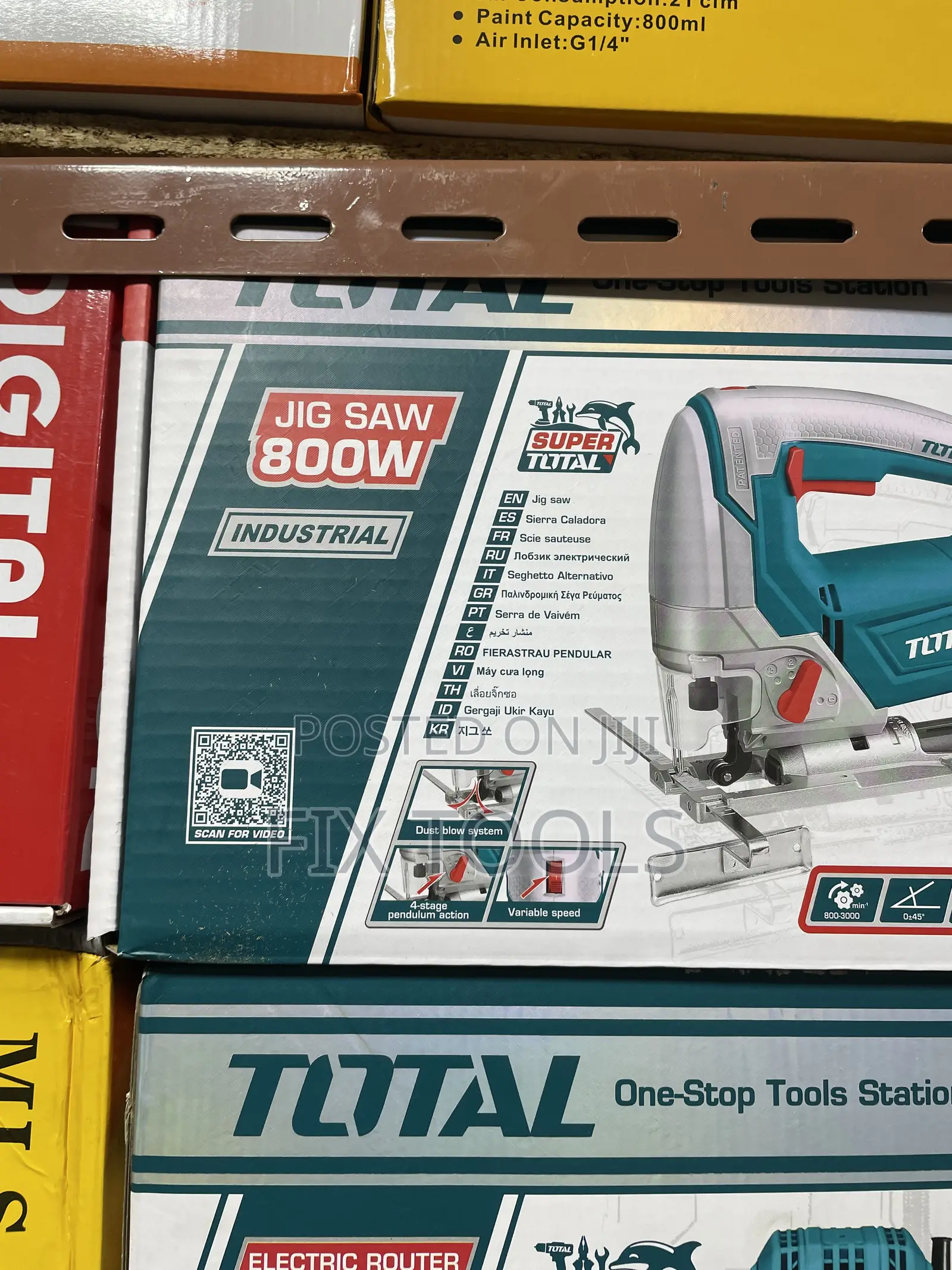 Total 800w Industrial Jig Saw
