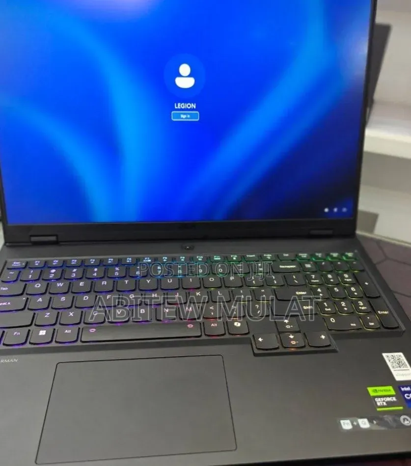 New Laptop Lenovo Legion 5 32GB Intel Core i9 SSD 2T