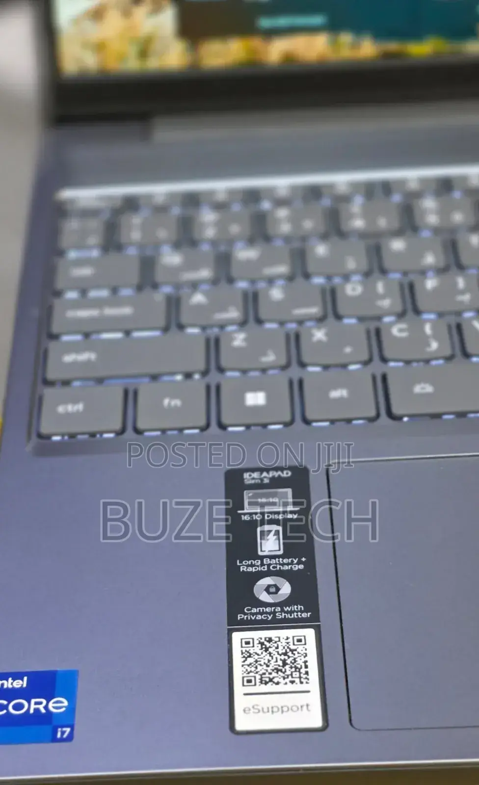 New Laptop Lenovo Ideapad 3 16GB Intel Core i7 SSD 512GB
