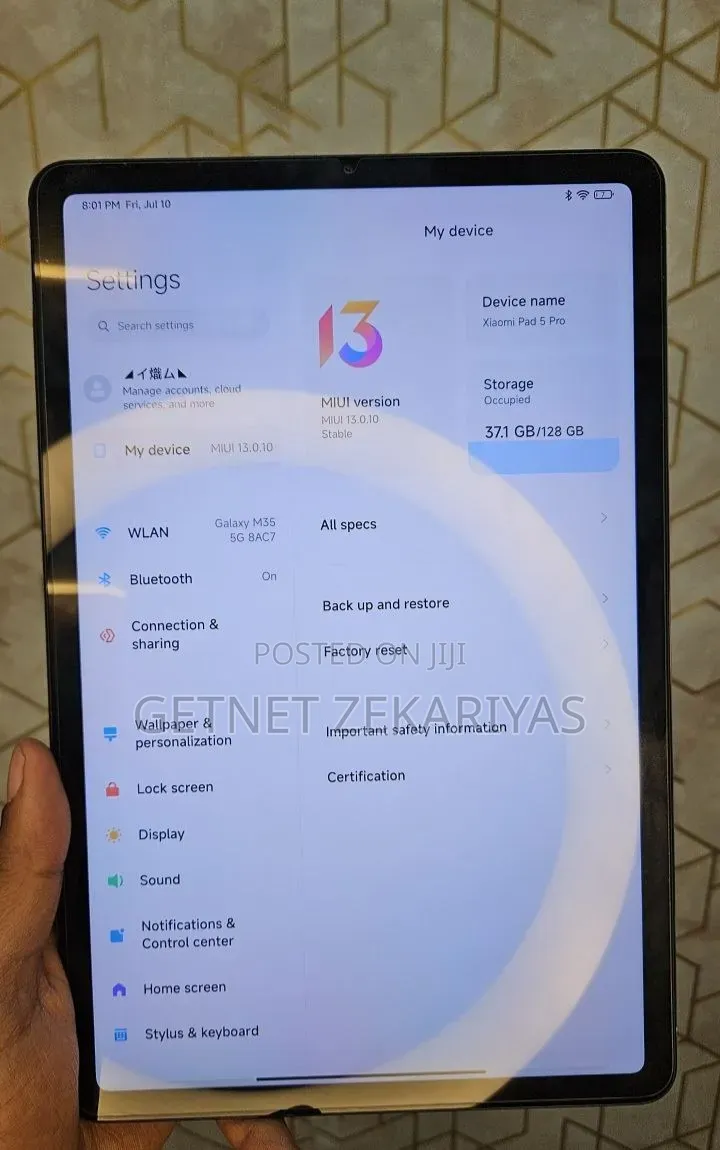 New Xiaomi Pad 5 Pro 12.4 128 GB