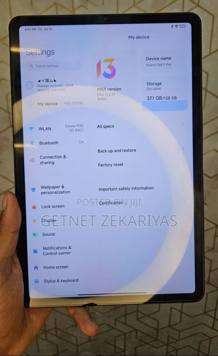 New Xiaomi Pad 5 Pro 12.4 128 GB