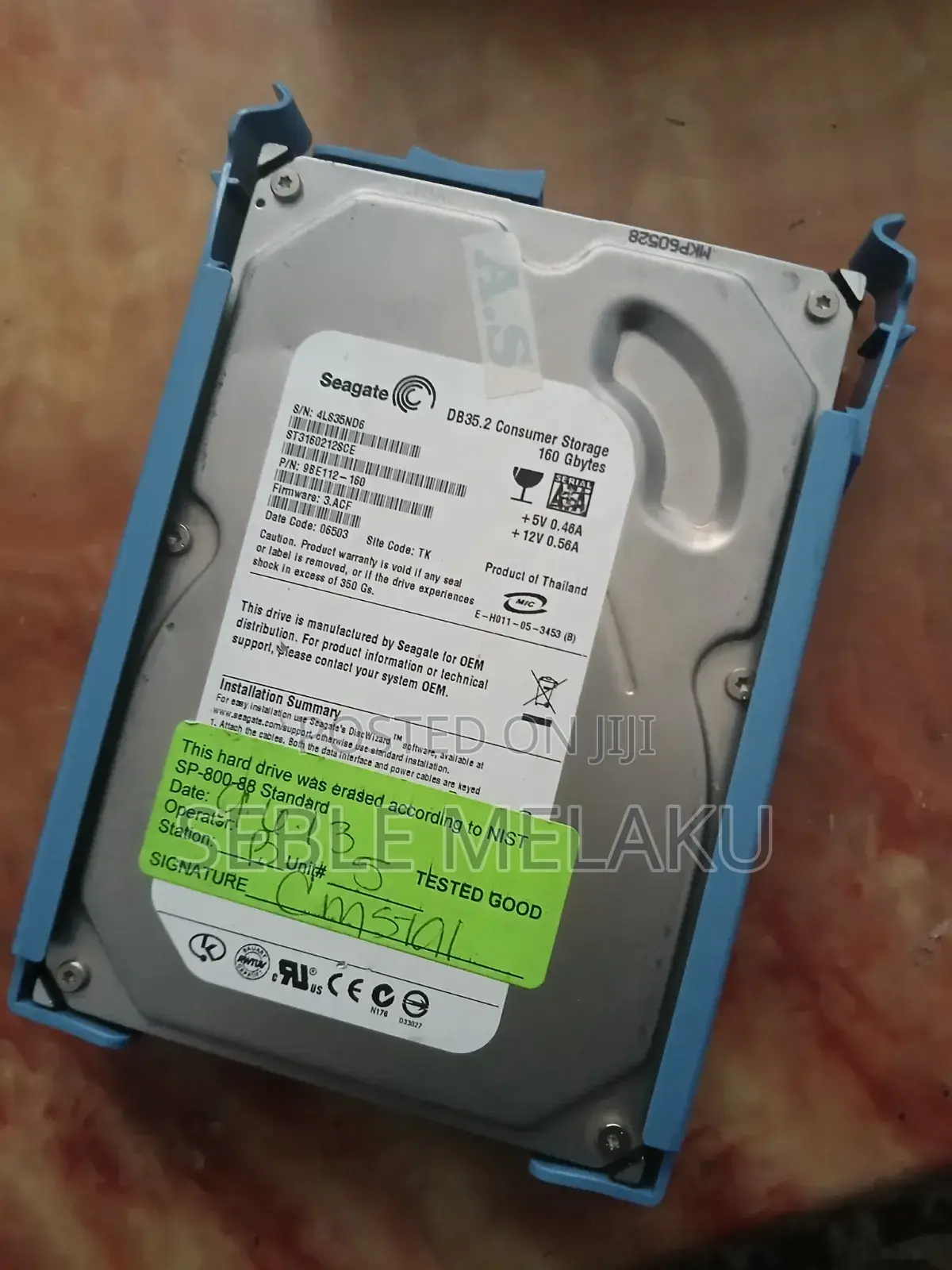 Hard Disk for Desktop 160gb
