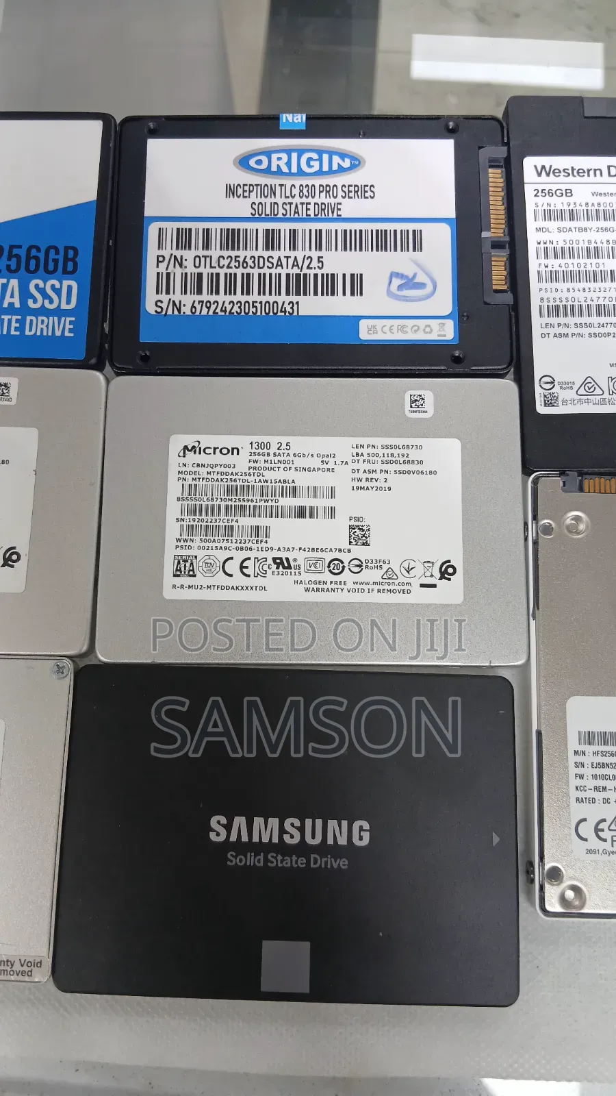 Internal Sata SSD 256gb