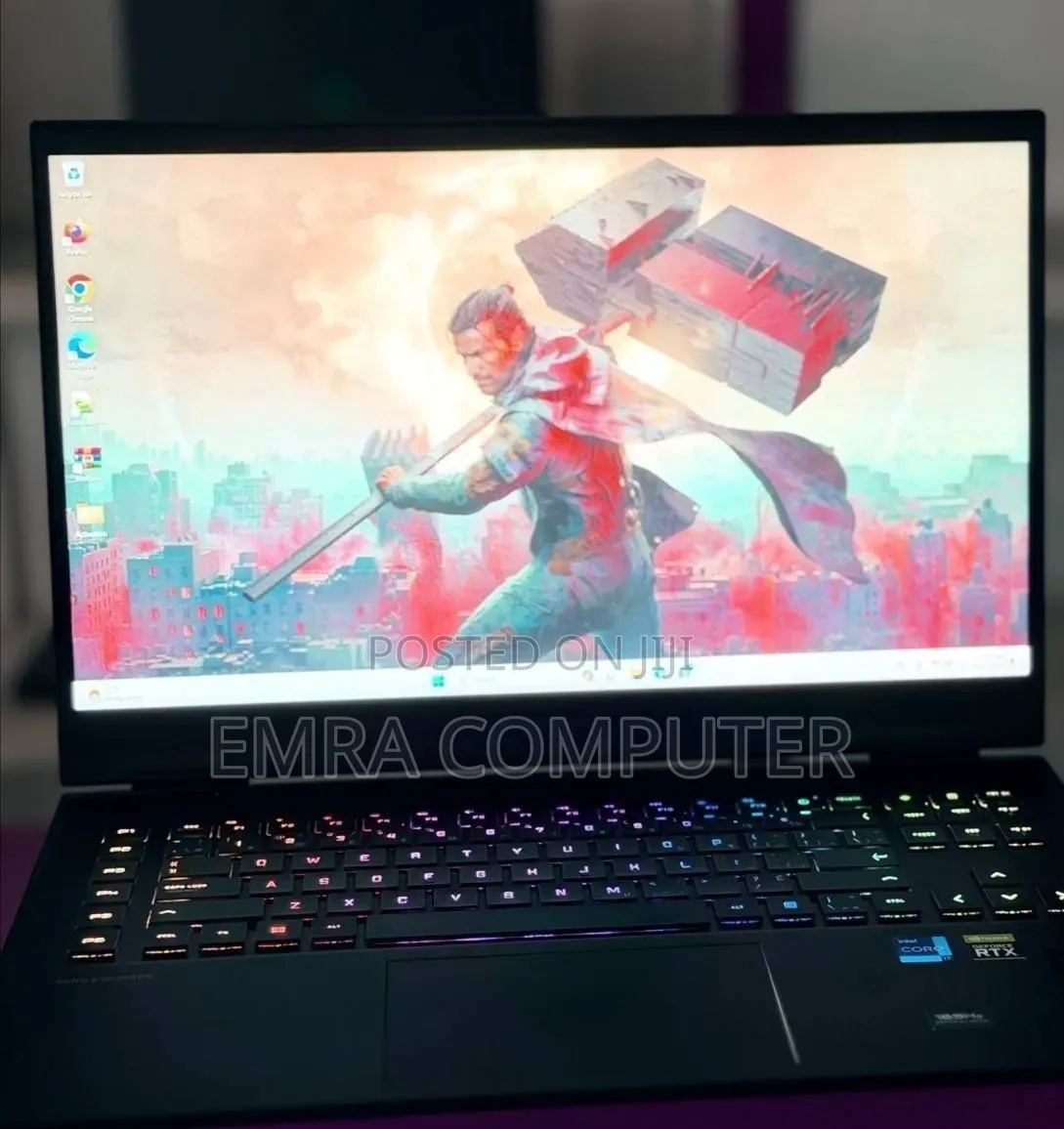 New Laptop HP Omen 17 16GB Intel Core i7 SSD 1T