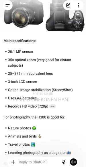 Sony Camera