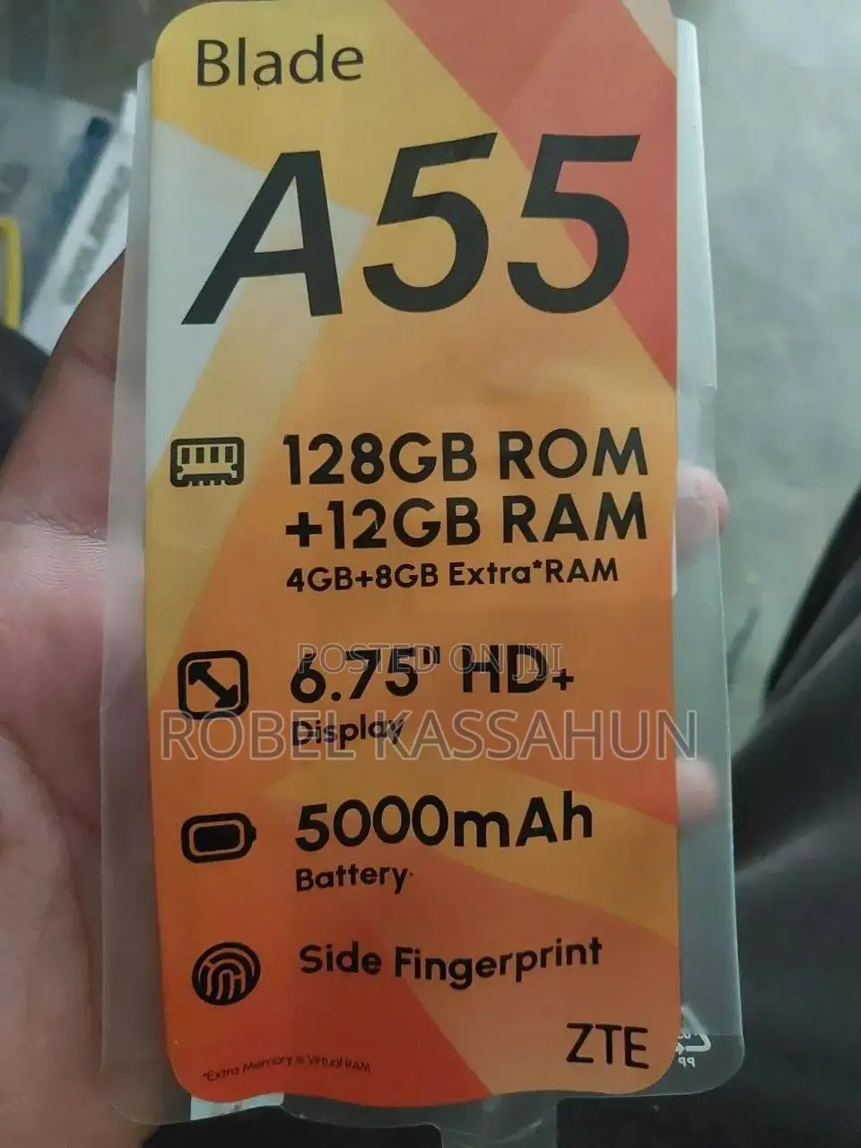 New ZTE A55 128 GB