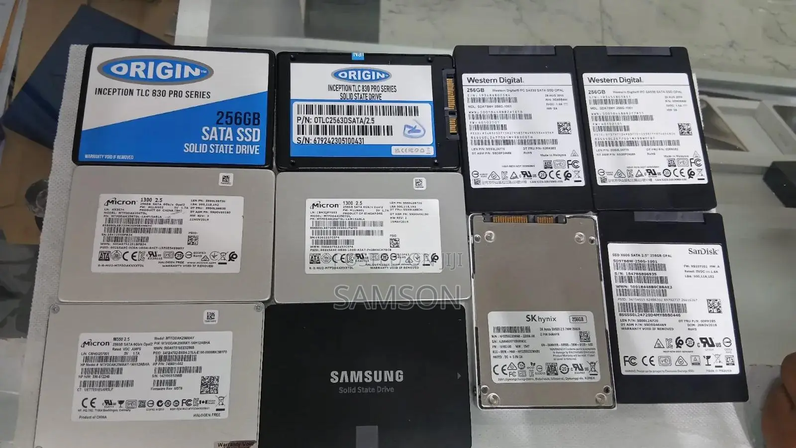 Internal Sata SSD 256gb