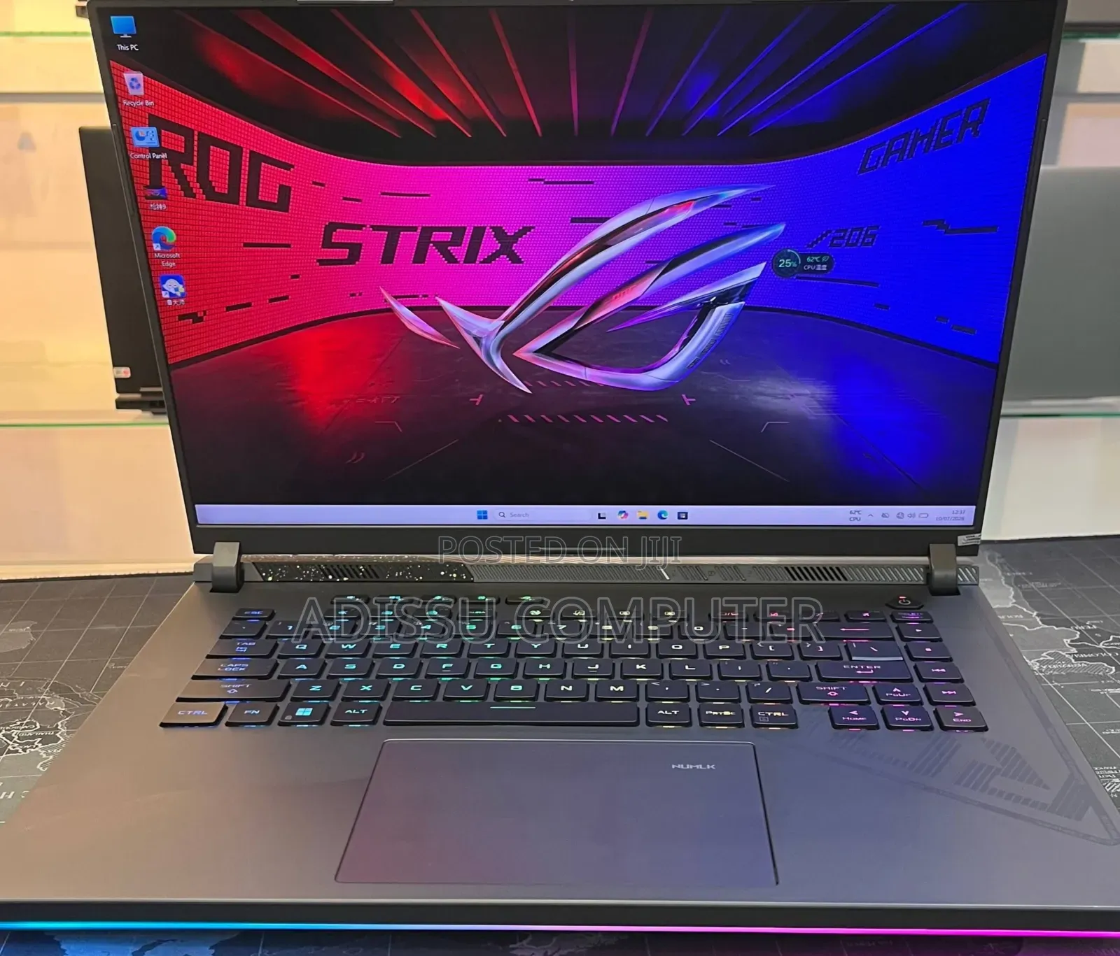New Laptop Asus ROG Strix G16 G614 16GB Intel Core Ultra 9 SSD 1T