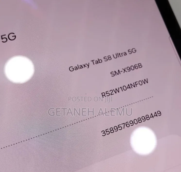New Samsung Galaxy Tab S9 Ultra 256 GB Black