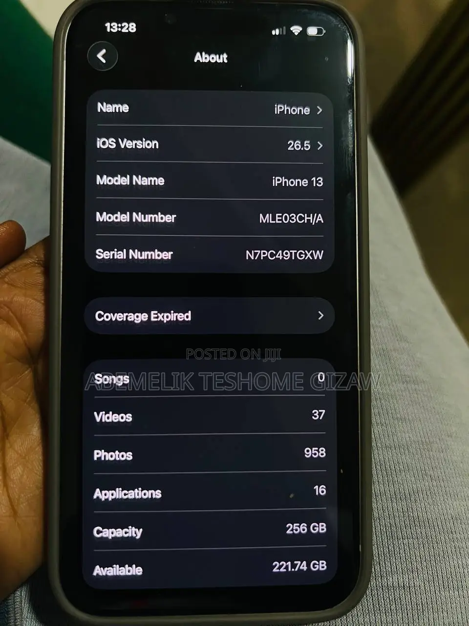 Apple iPhone 13 256 GB White