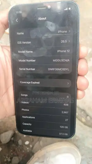 Apple iPhone 12 128 GB Black