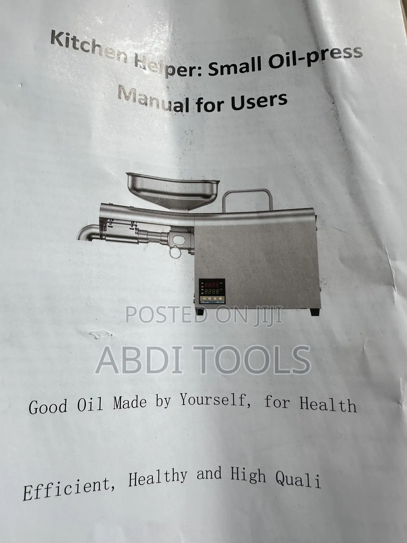 Mini Oil Press Machine