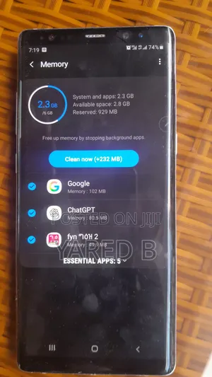 Samsung Galaxy Note 8 256 GB Gray