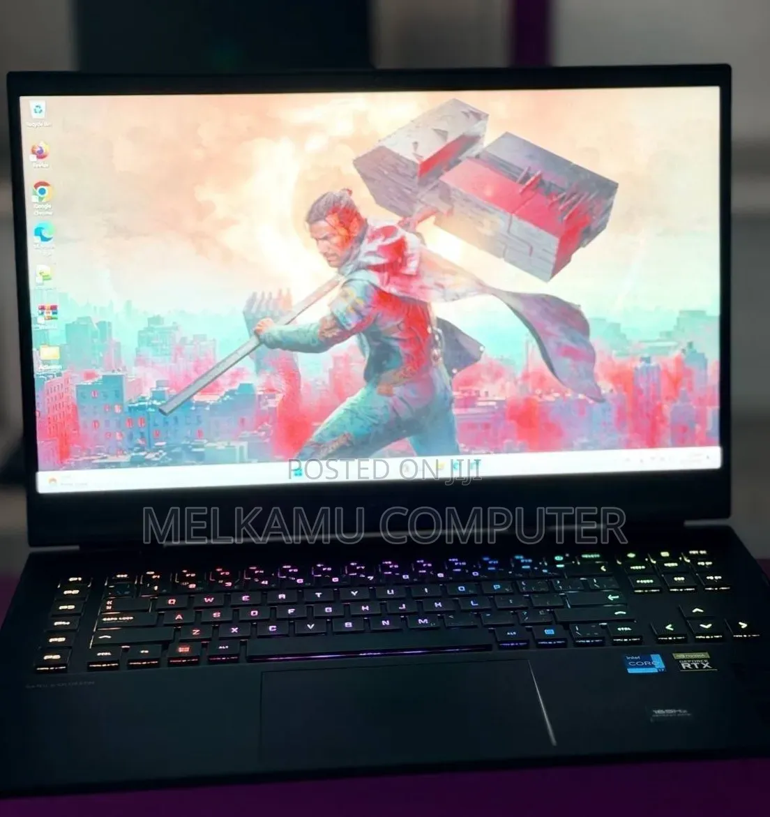 New Laptop HP Omen 17 16GB Intel Core i7 SSD 1T