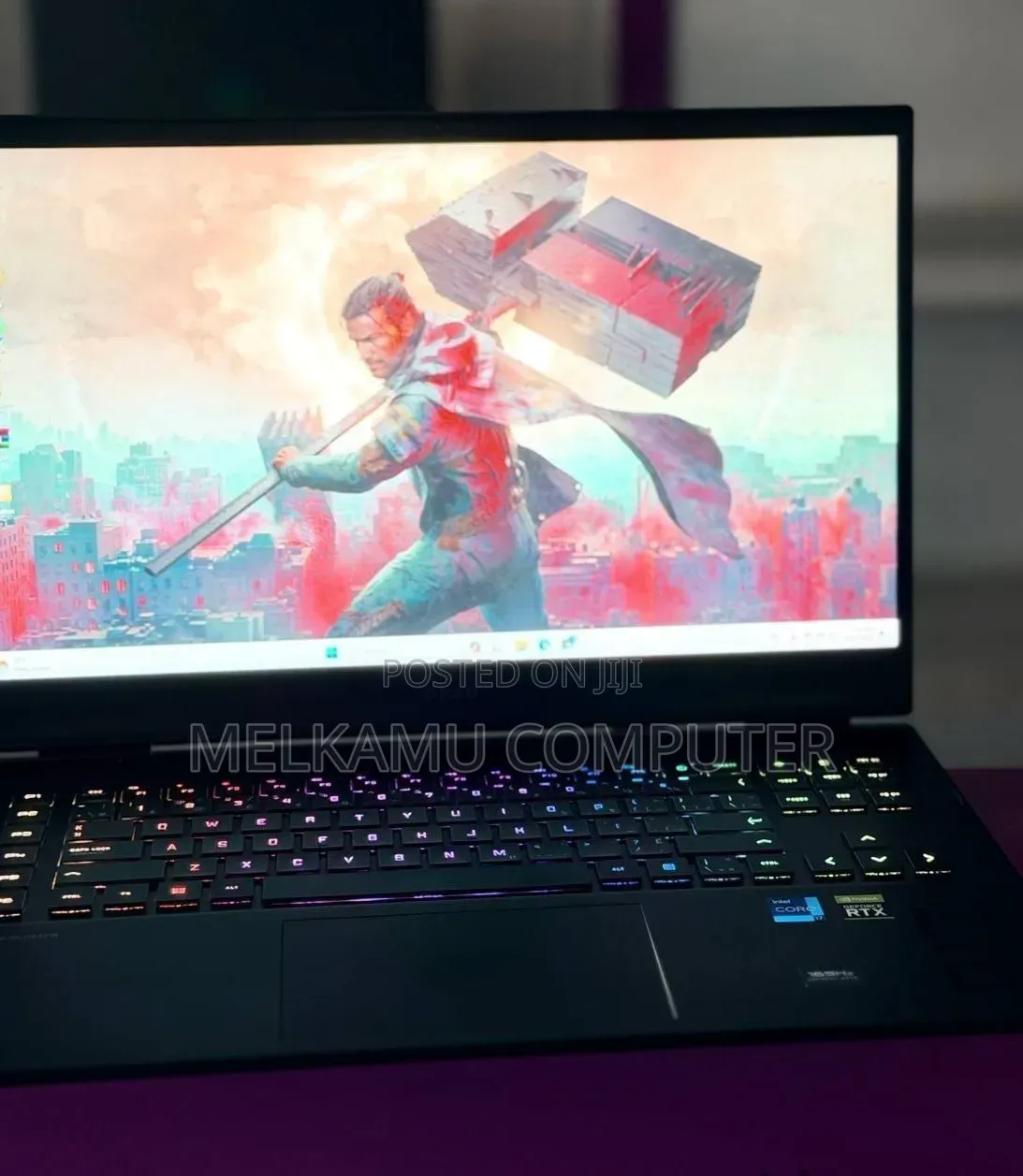 New Laptop HP Omen 17 16GB Intel Core i7 SSD 1T