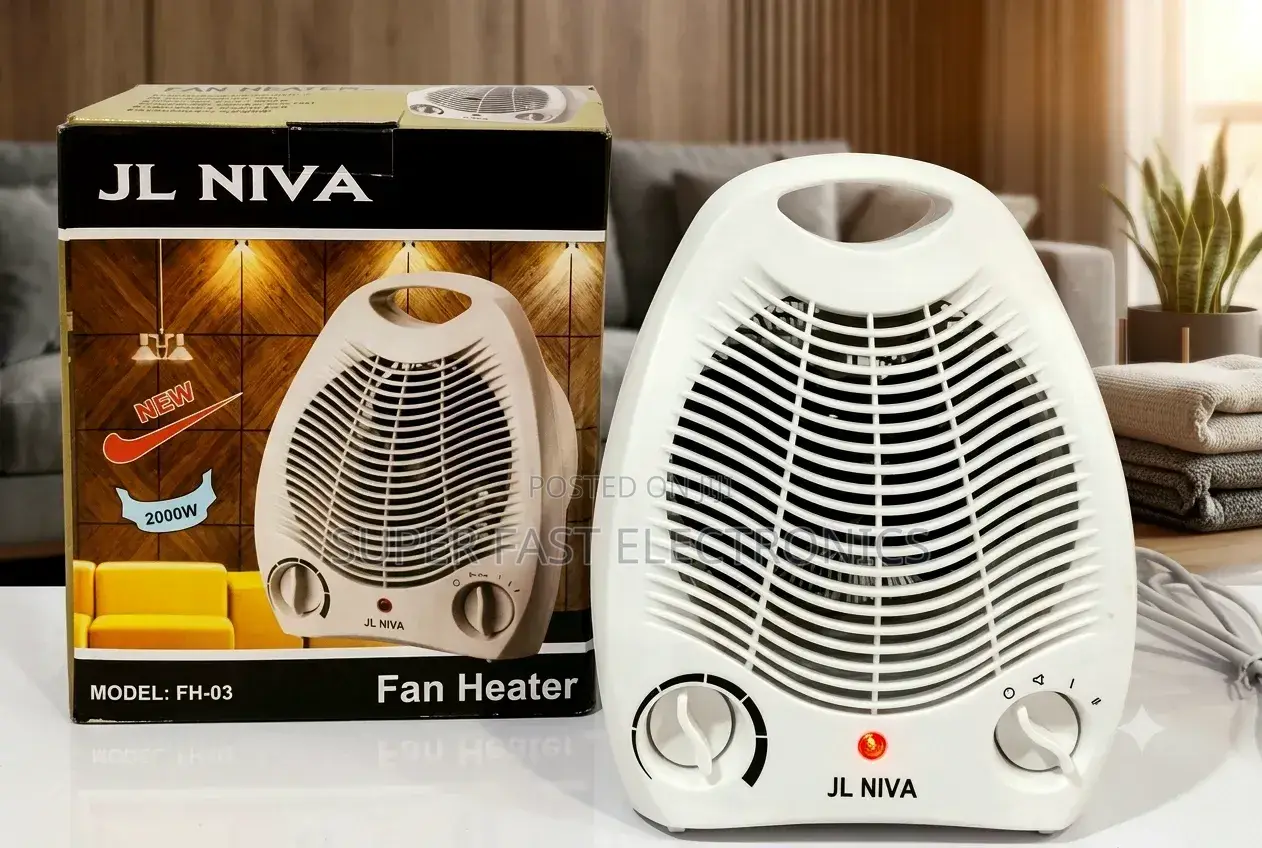 Jl Niva Portable Fan Heater
2000w