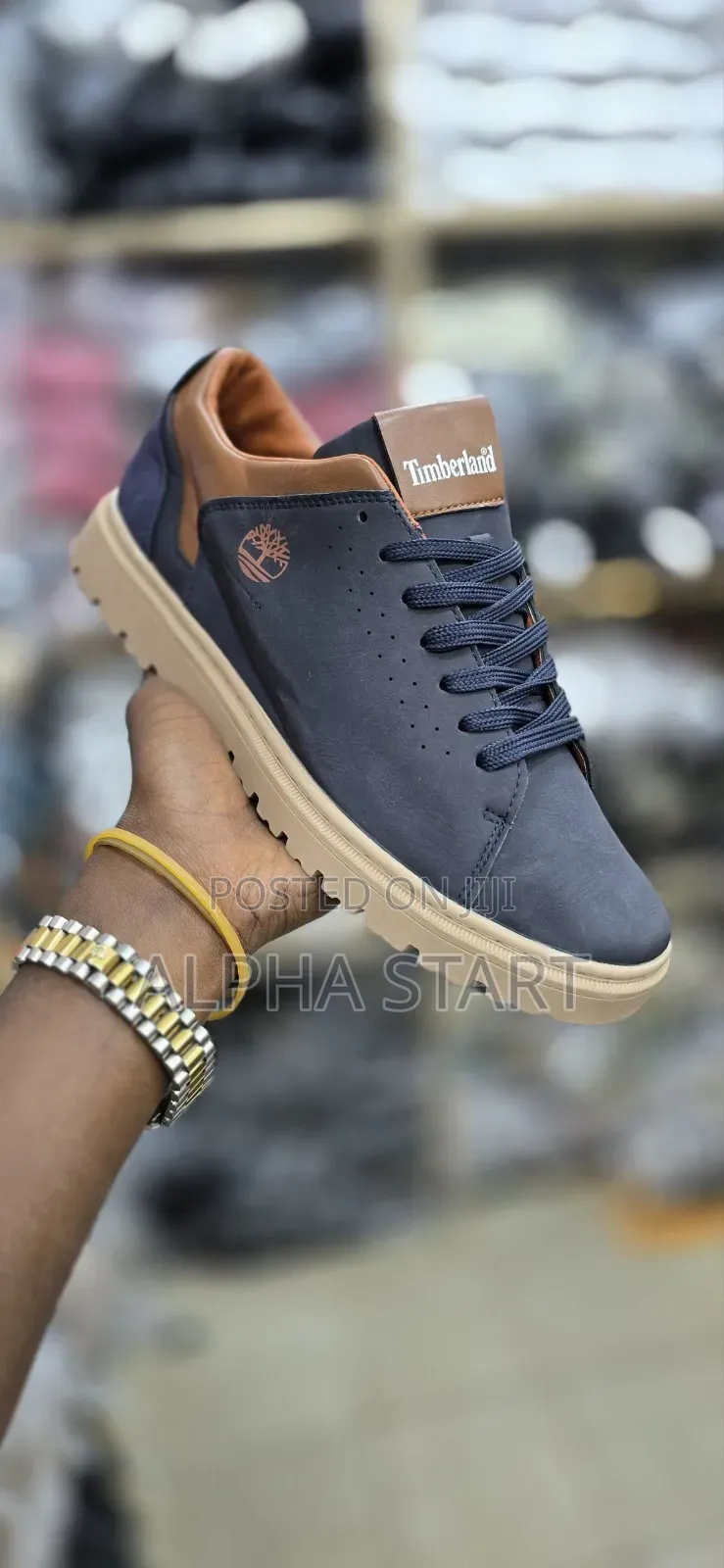 Timberland Ukol High Master Quality Flat Lather Shoes for Man's