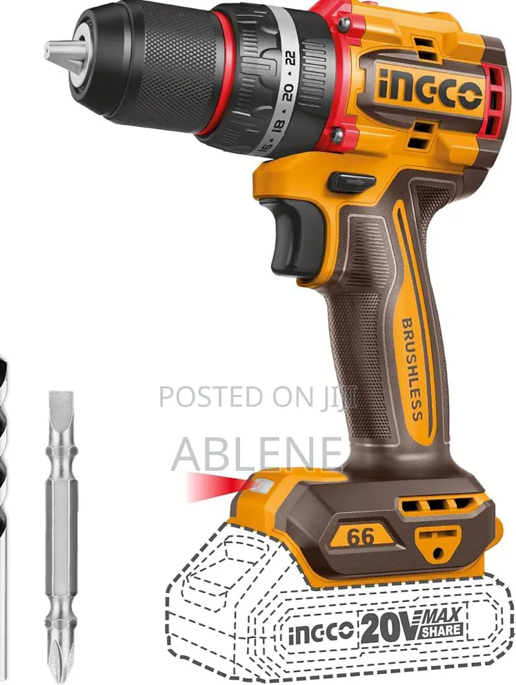 Ingco 20watt Brushless Dril