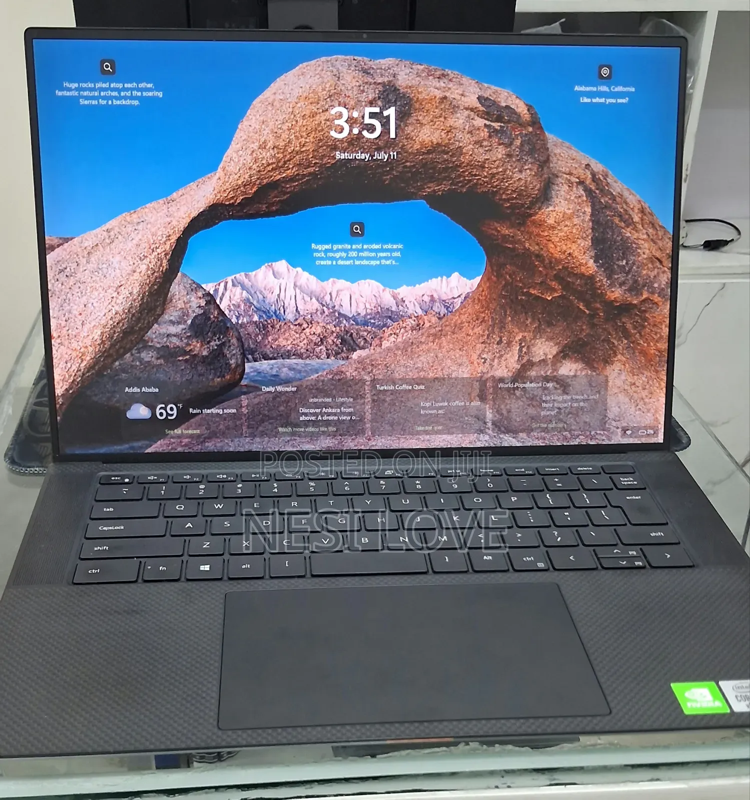 New Laptop Dell Precision 5550 16GB Intel Core i7 SSD 512GB