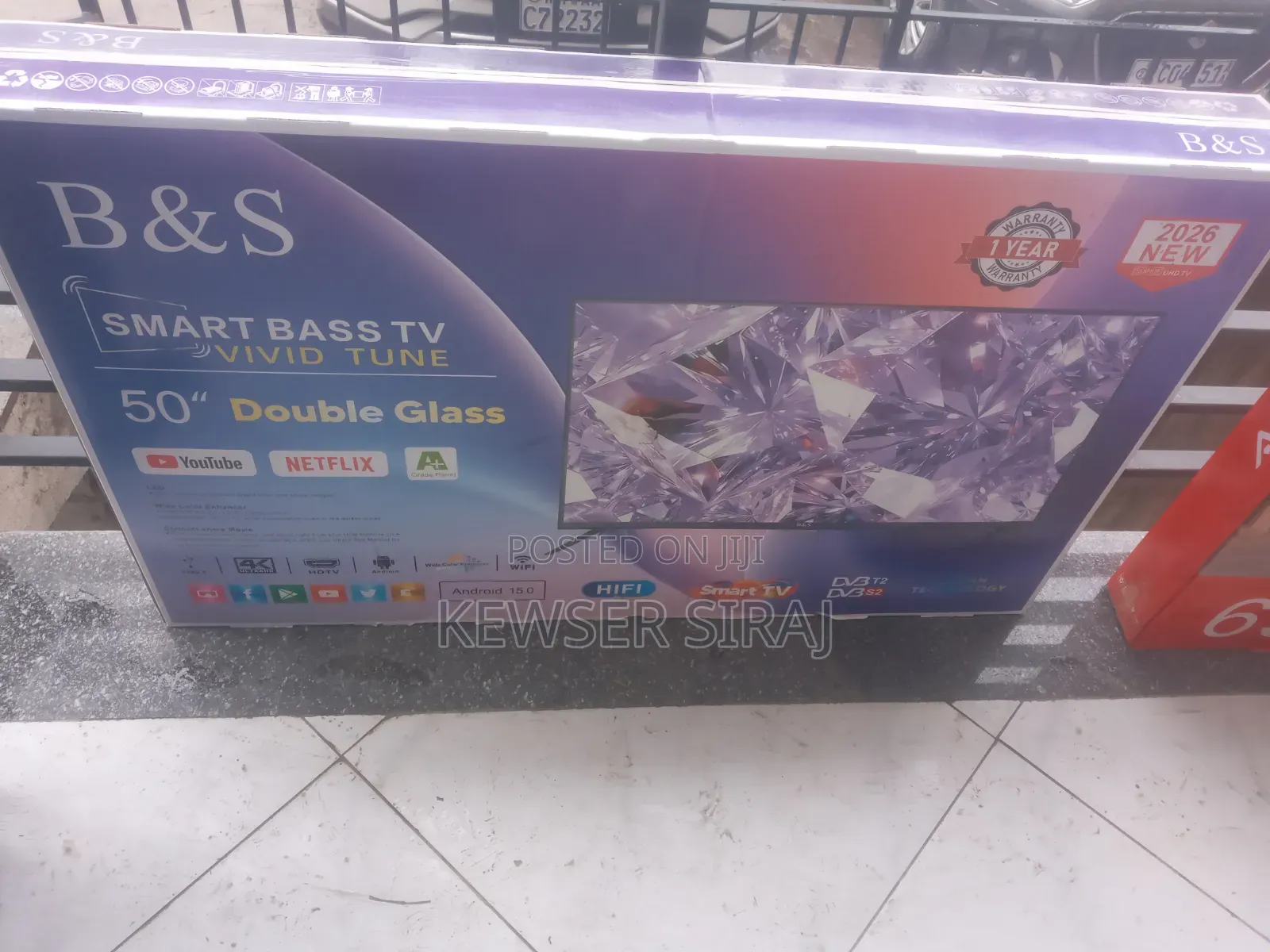 B S 50inch Tv Smart Android New 20 26