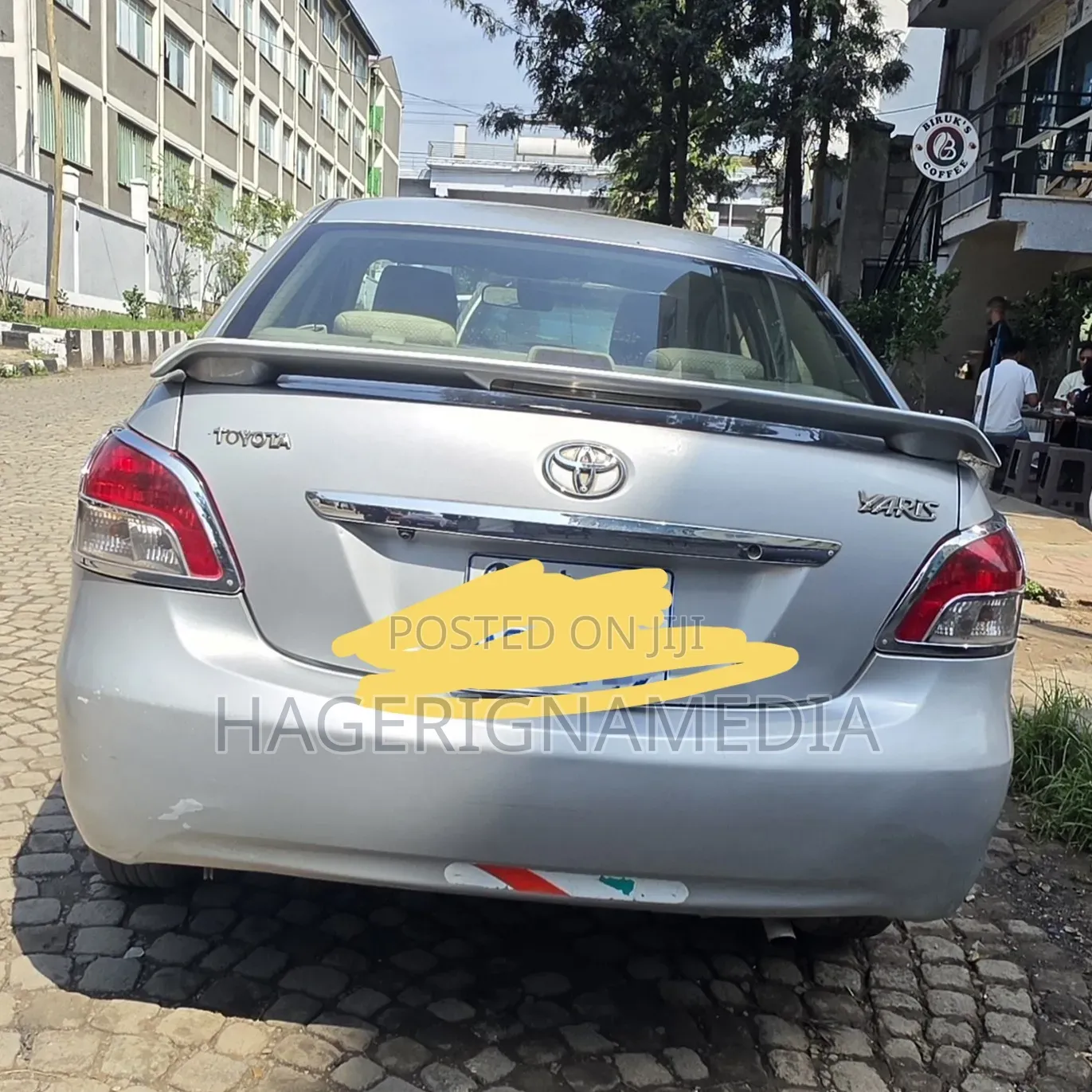 Toyota Belta 2007 Silver