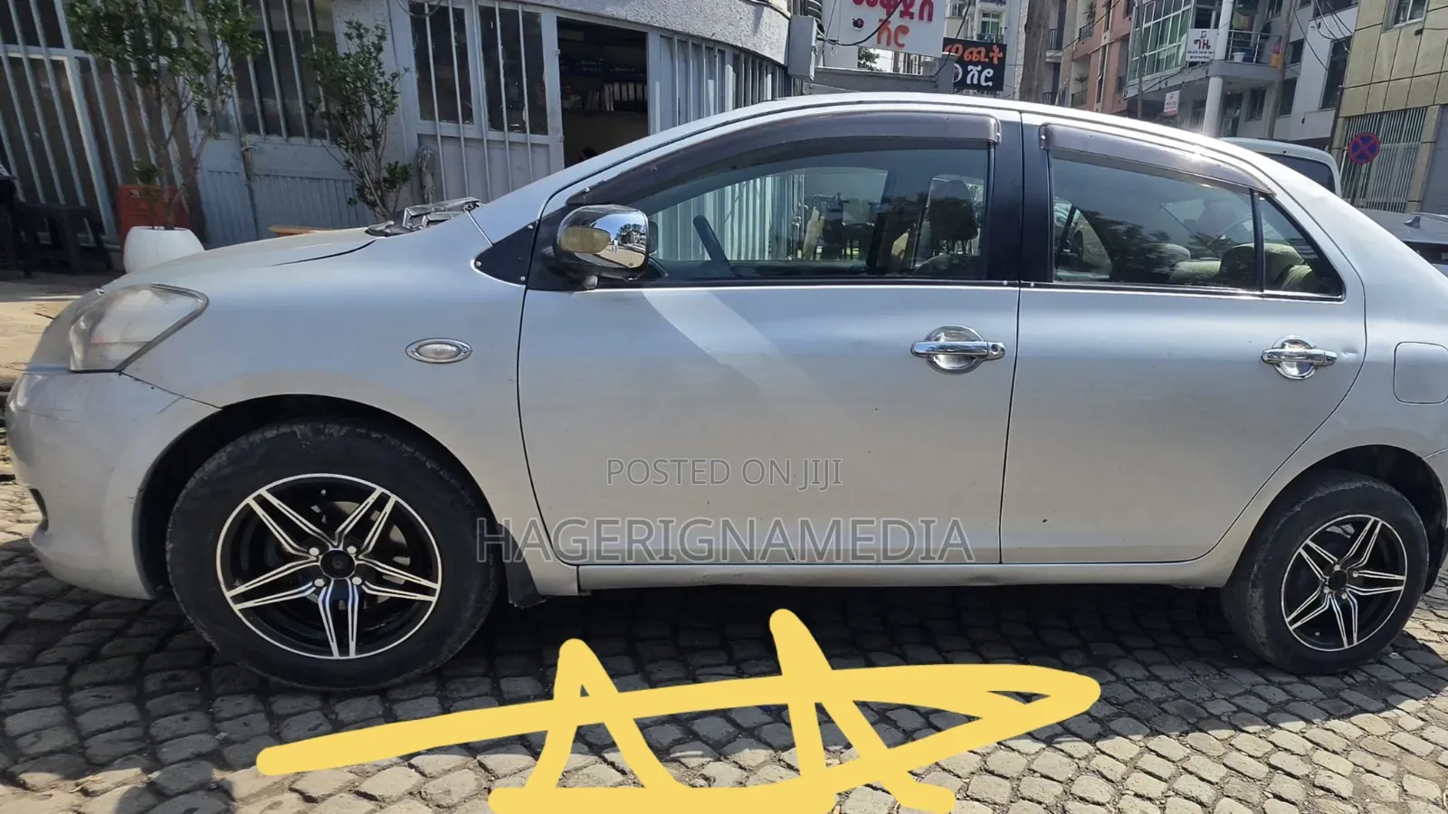Toyota Belta 2007 Silver