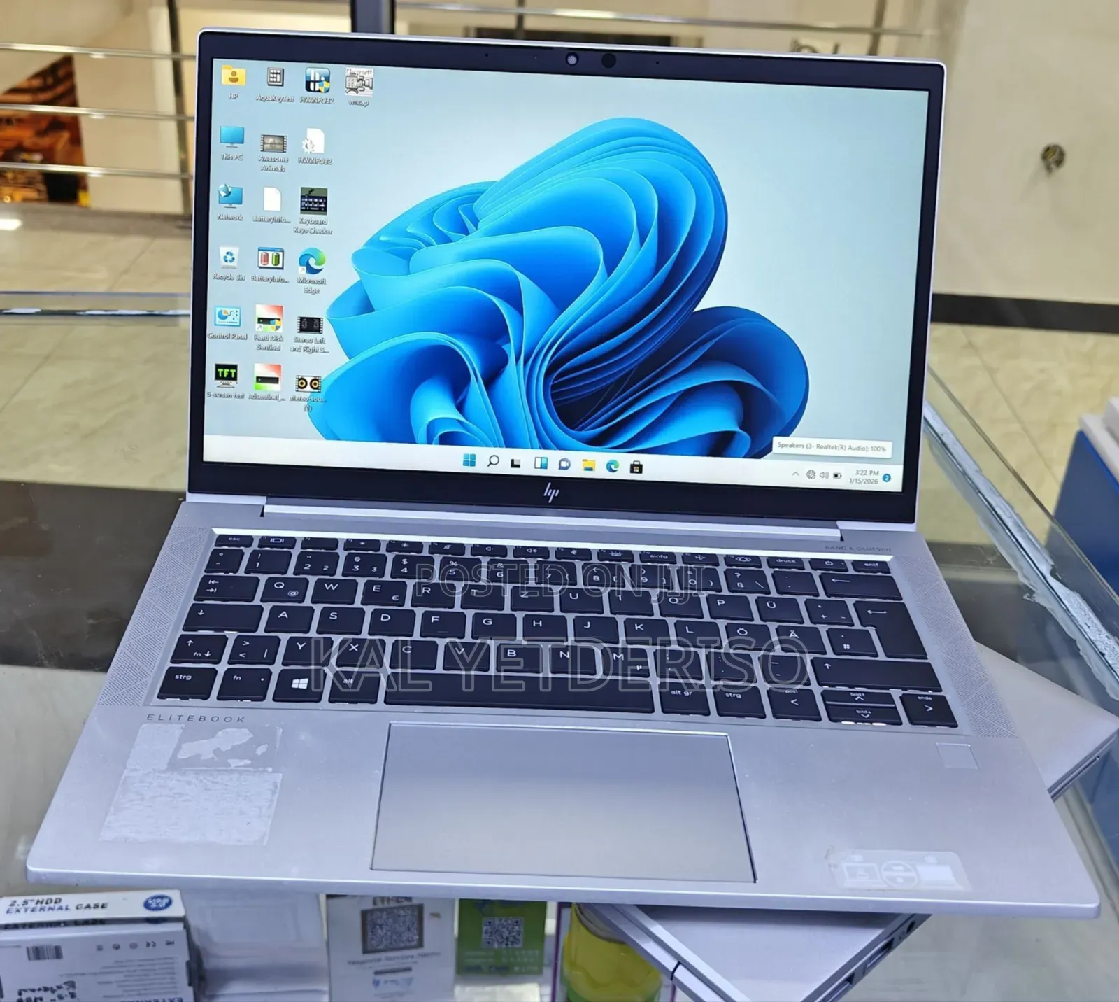 New Laptop HP EliteBook 840 G7 16GB AMD Ryzen 5 SSD 512GB