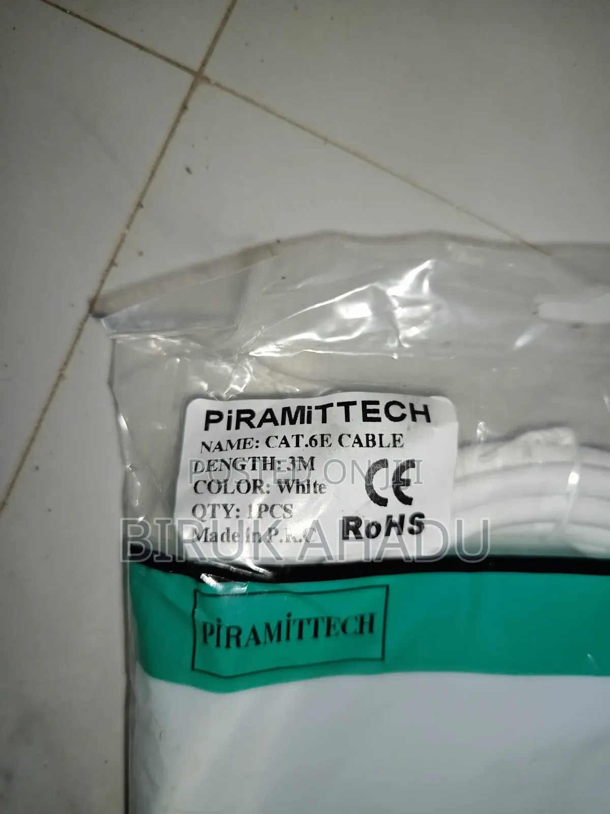 Cat 6 Cable Patchcord 3m