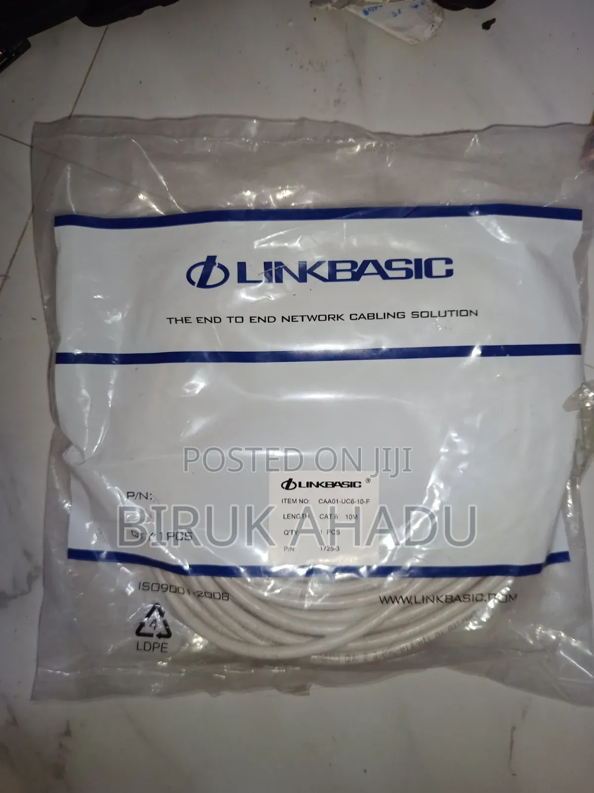 Cat 6 E Patch Cord 10m Network Cable
