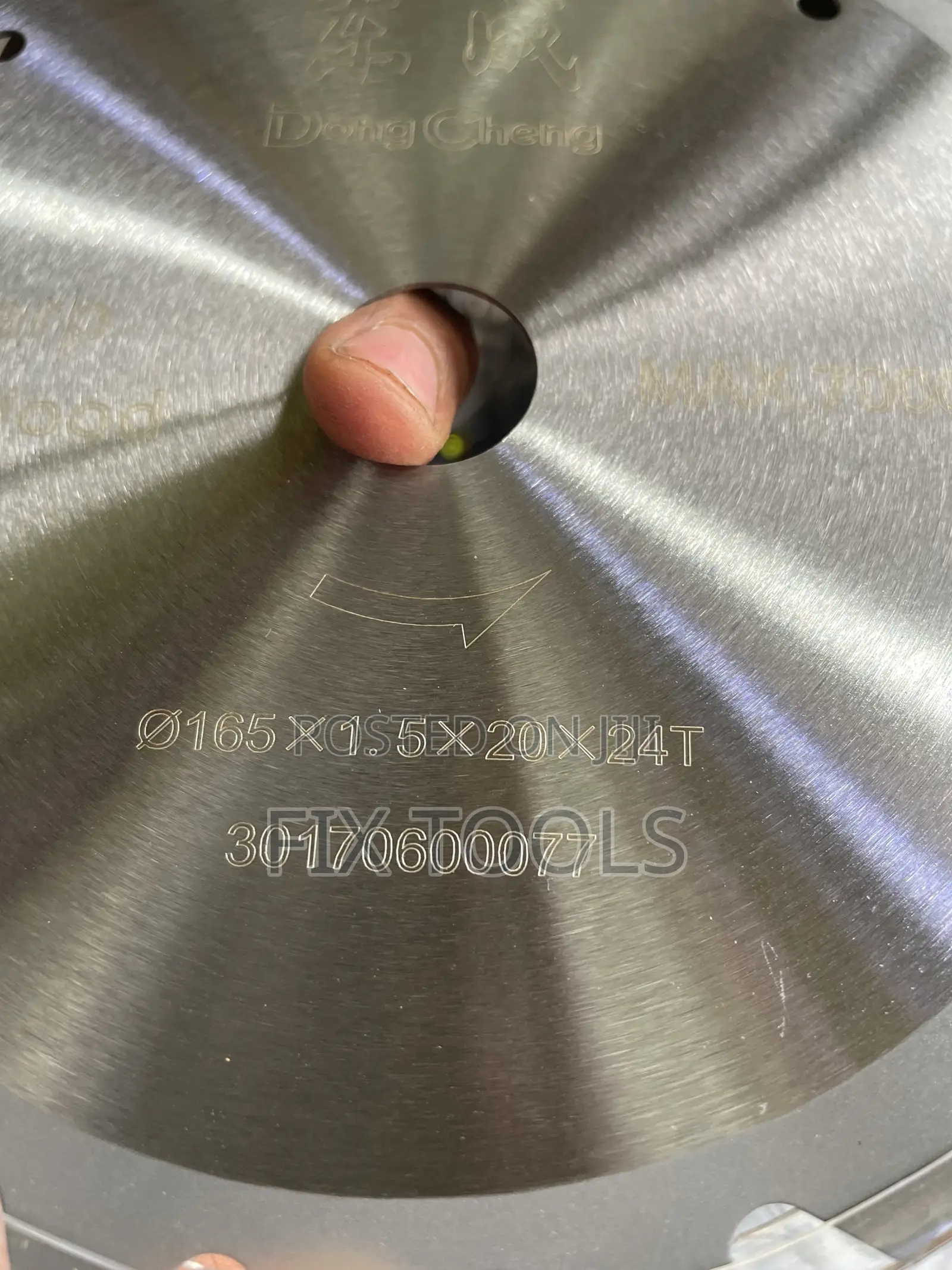 Wood Disk 165x 1. 5x20x24t