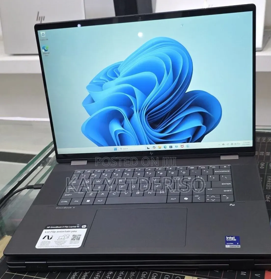 New Laptop HP OmniBook X Flip 16" 16GB Intel Core Ultra 7 SSD 500GB