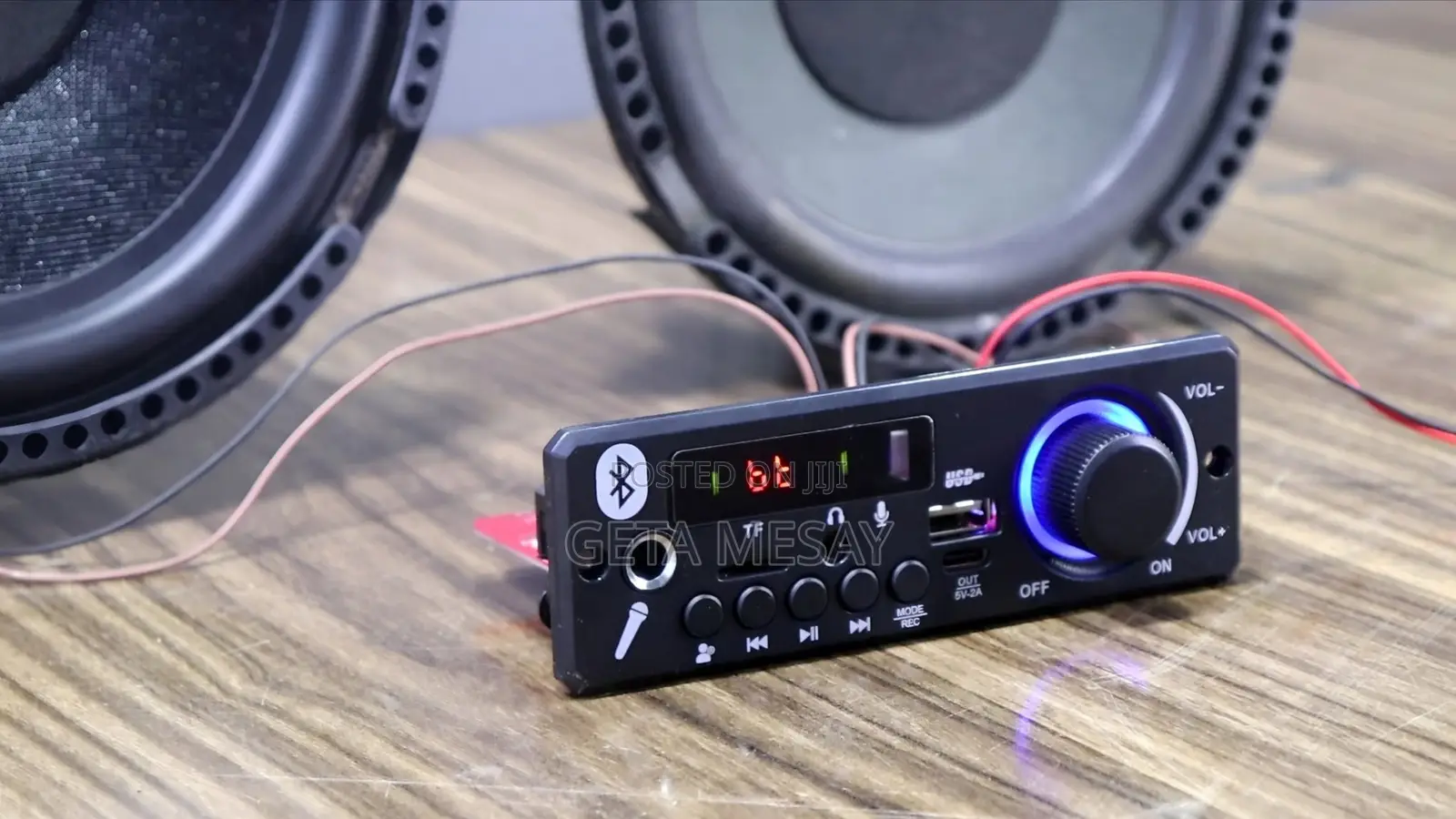 160w Bluetooth 5.0 Mp3 Decoder Amplifier Board Usb Tf Aux Mic