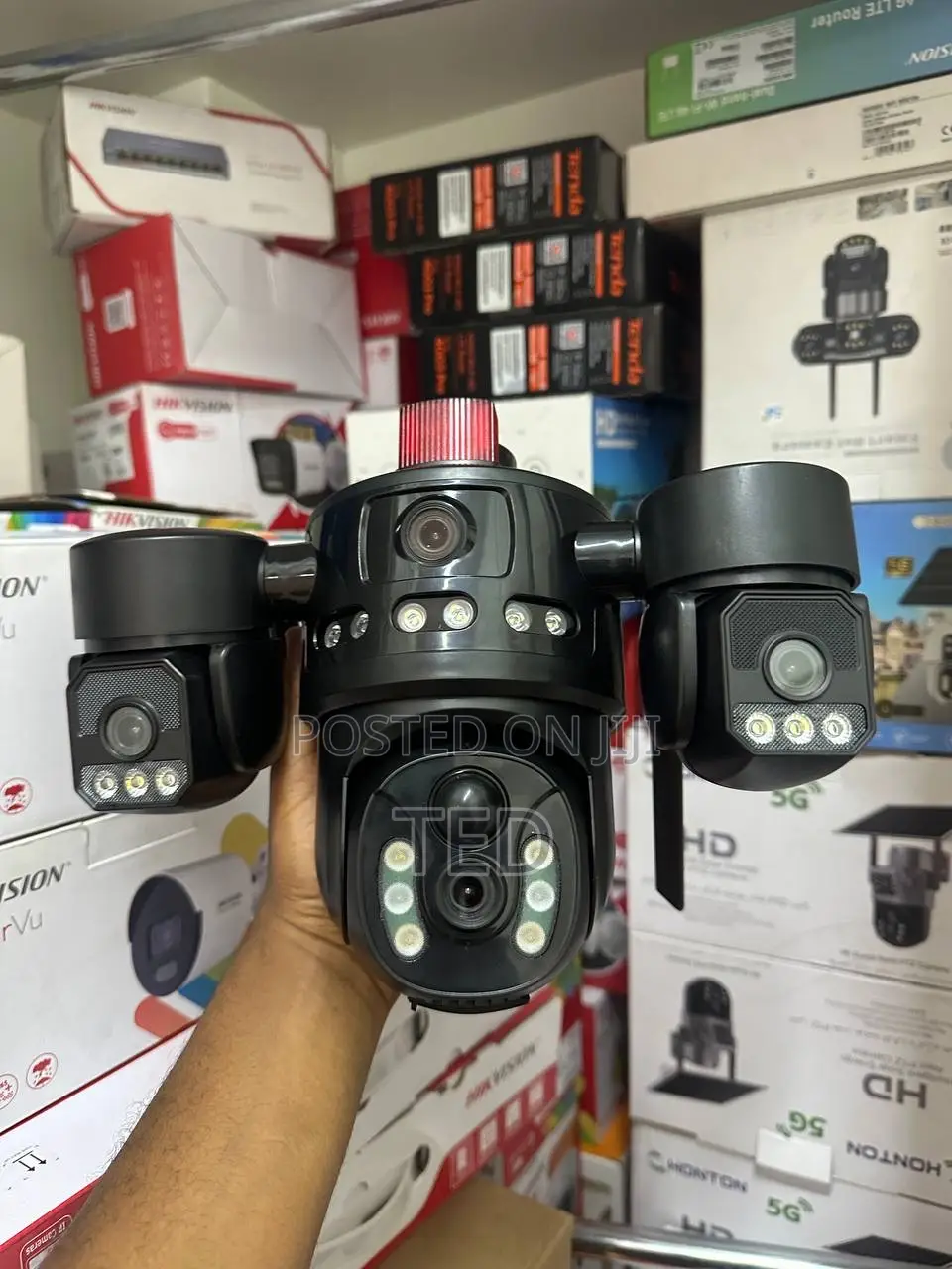 Ai Solar PTZ Security Camera