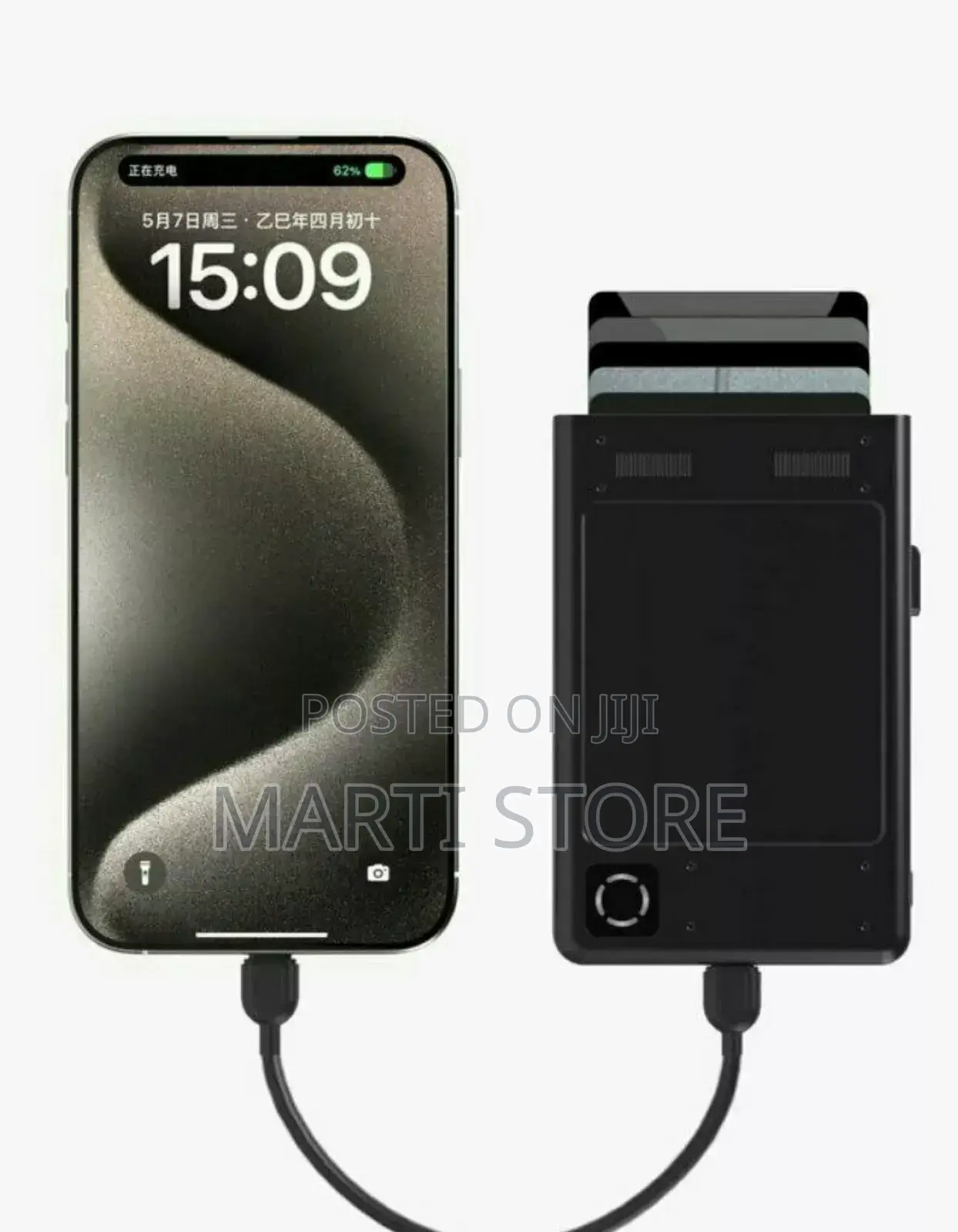 3-in-1 Smart Card Holder Powerbank