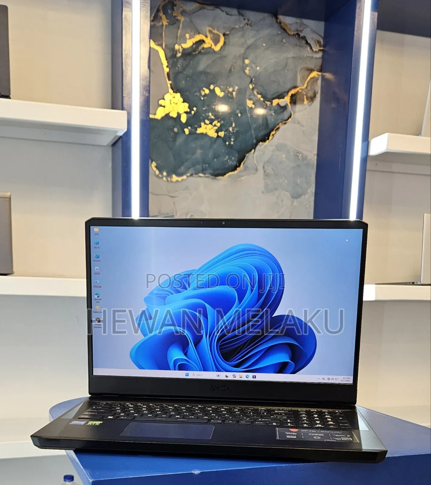 New Laptop MSI GP75 Leopard 16GB Intel Core i7 SSD 1T