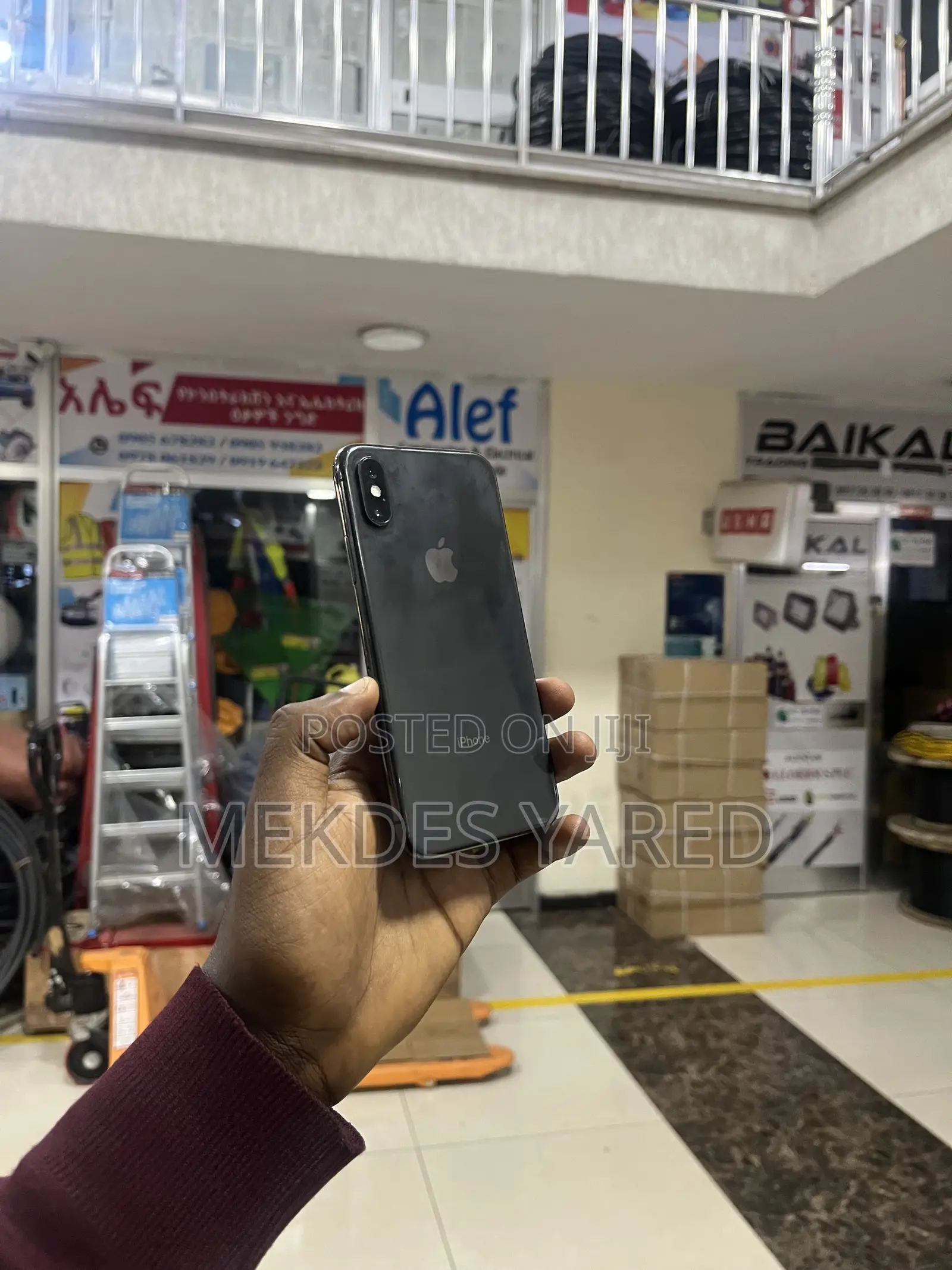 New Apple iPhone X 256 GB Black
