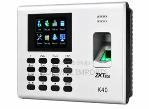 Zkteco K40 Biometric Fingerprint Time Attendance Terminal With Vat