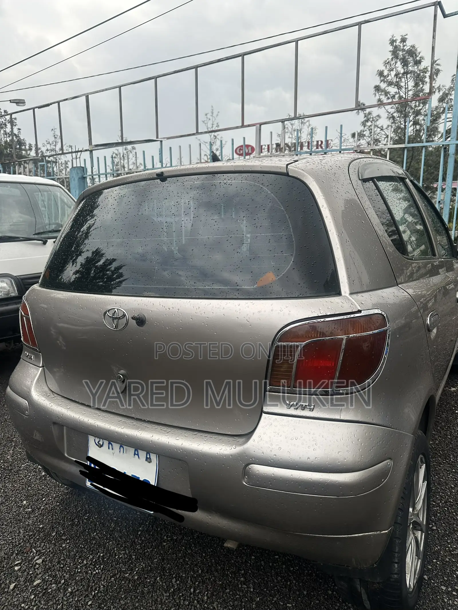 Toyota Vitz 1.0 FWD 5dr 2003 Gray