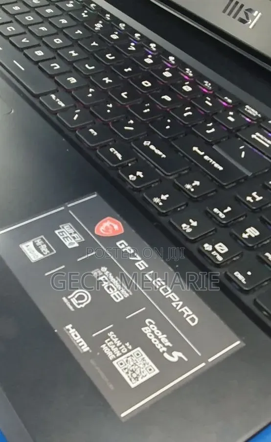 New Laptop MSI GP75 Leopard 16GB Intel Core i7 SSD 1T