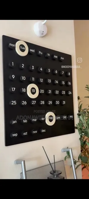 Wood Calendar