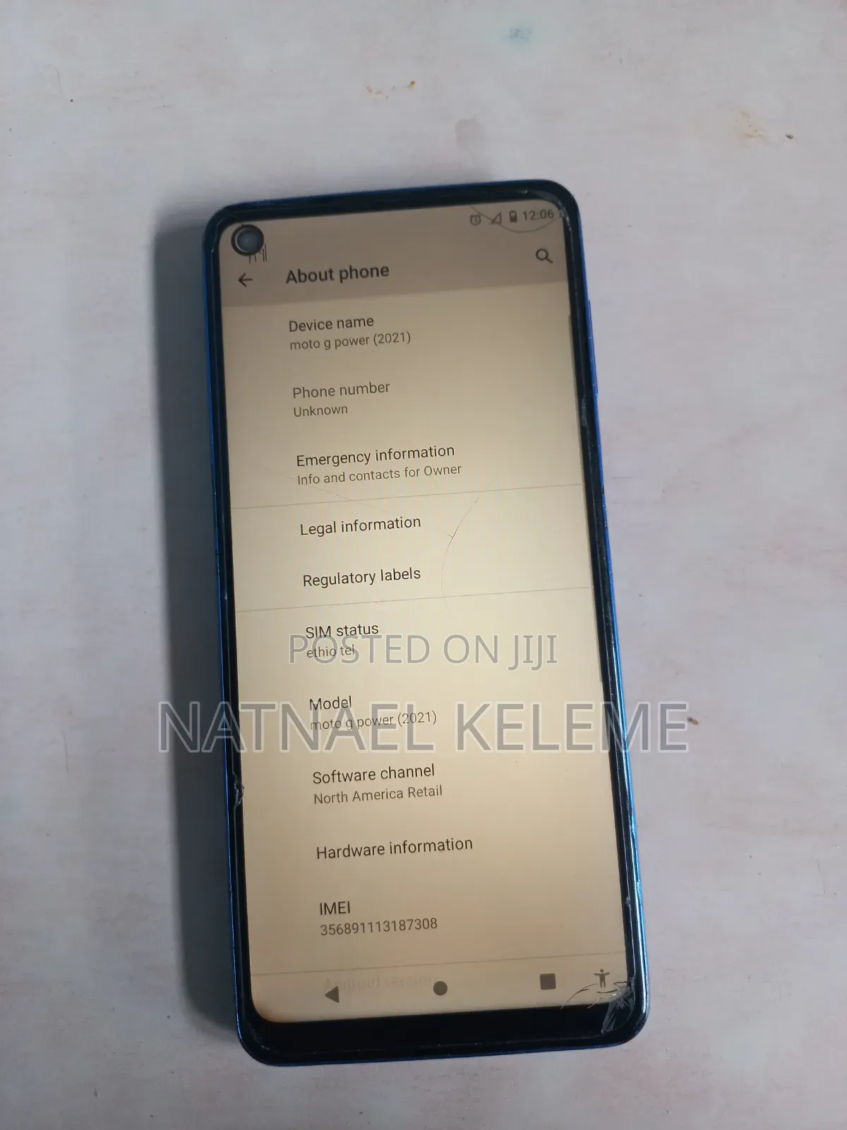 Motorola Moto G Power 32 GB Blue