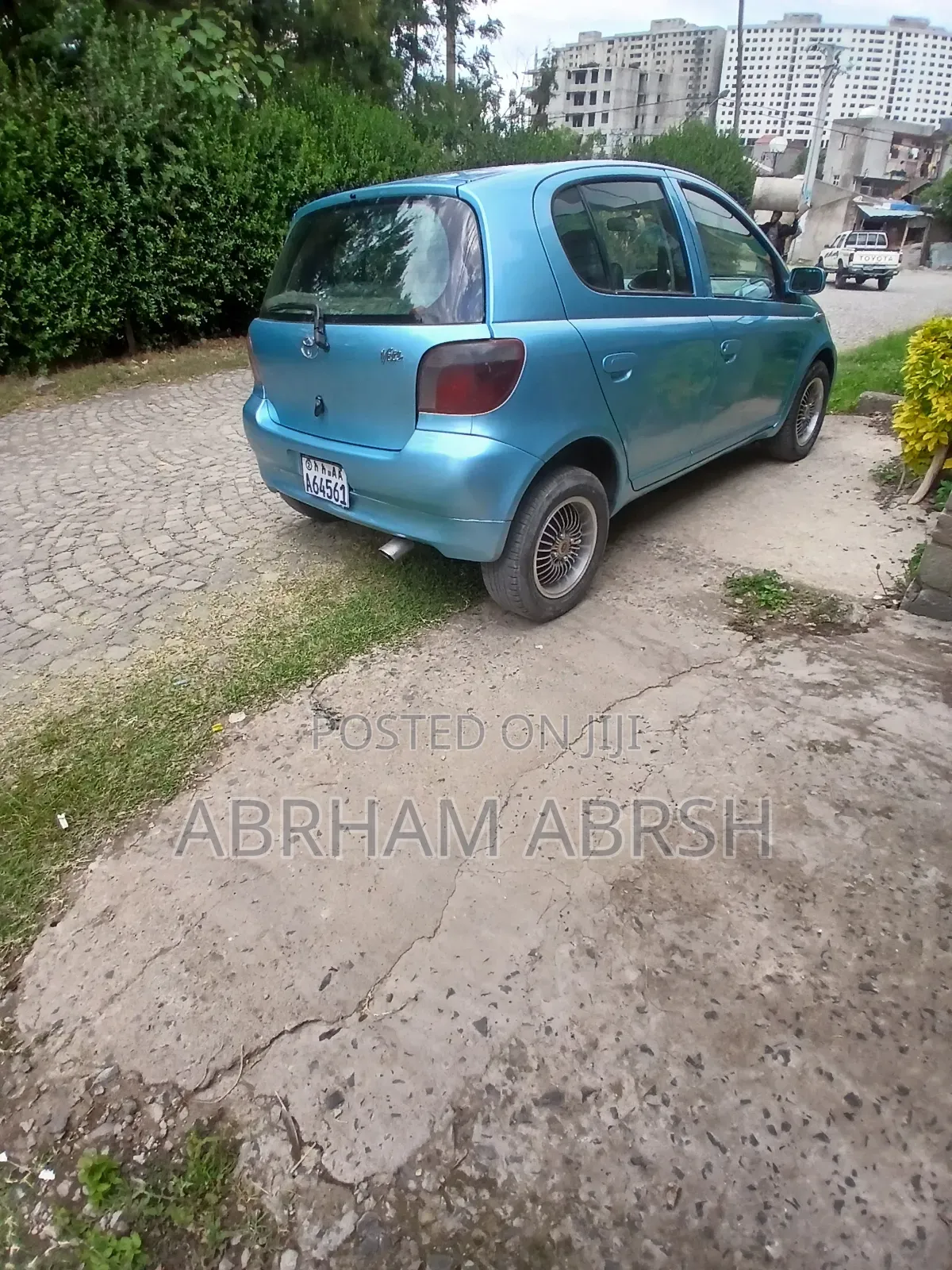 Toyota Vitz 2001 Blue