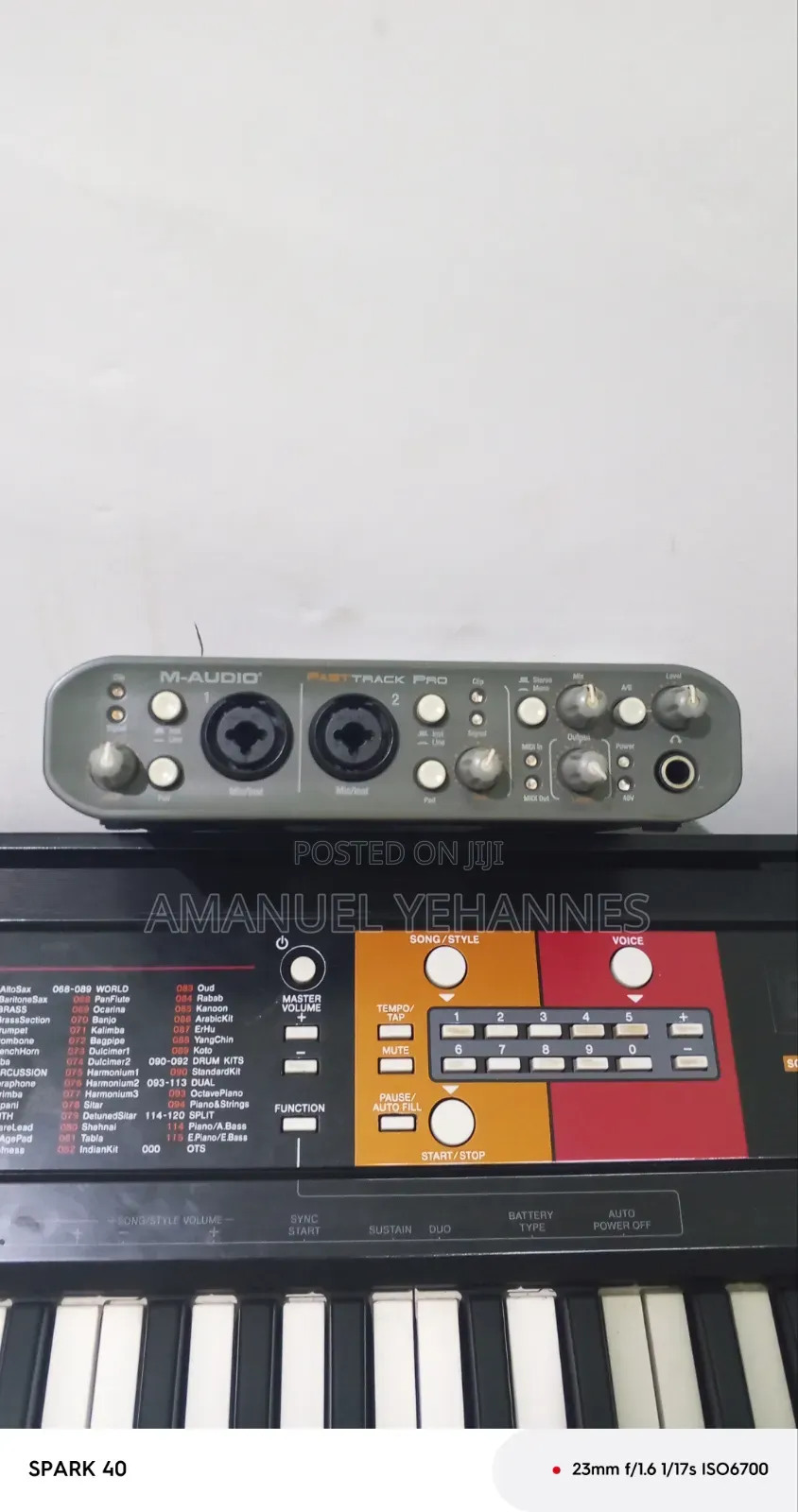 M Audio Fast Track Pro Sound Card Interface