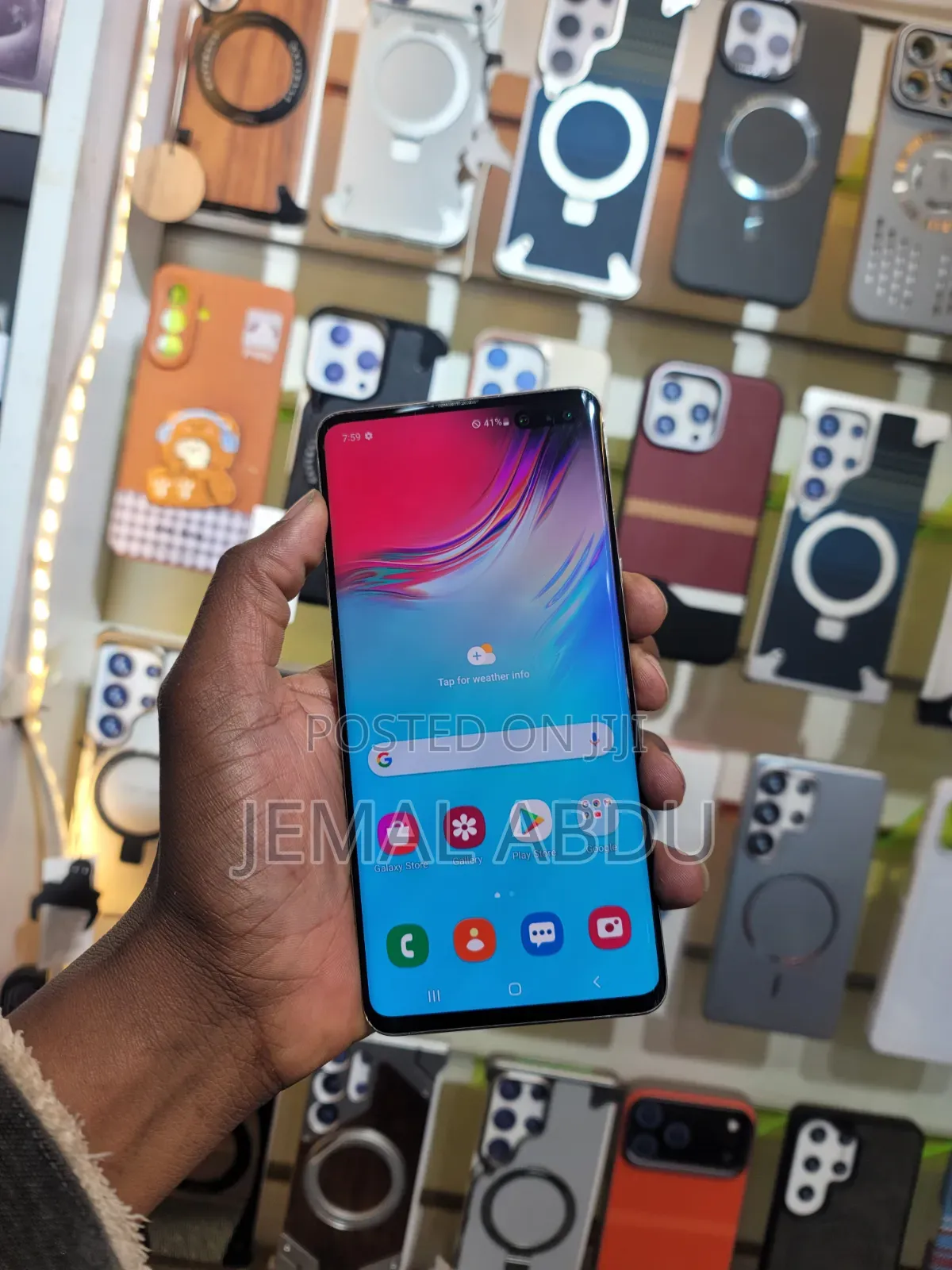 Samsung Galaxy S10 5G 256 GB Silver