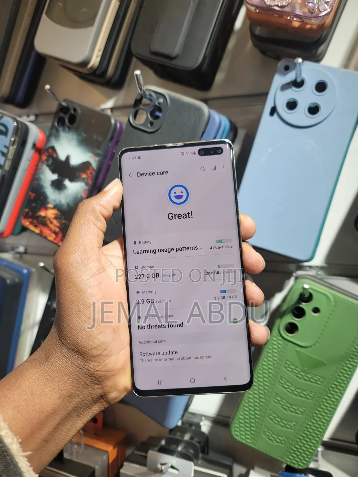 Samsung Galaxy S10 5G 256 GB Silver