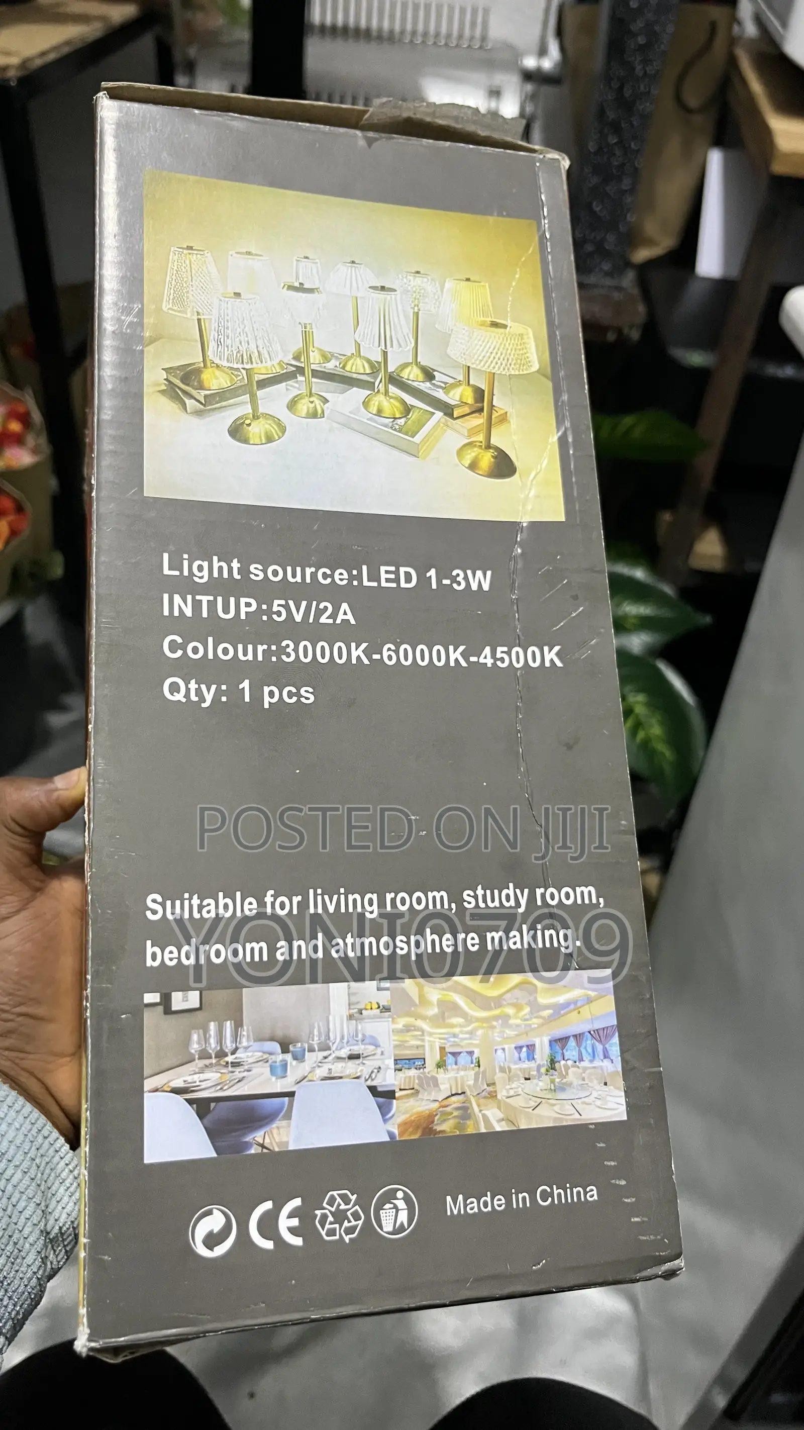 Usb Charging Touch Lamp
