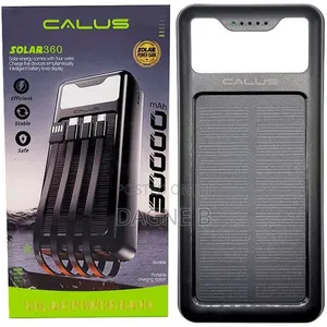 30,000mah Calus Solar360 Power Bank ካሉስ ፓወር ባንክ