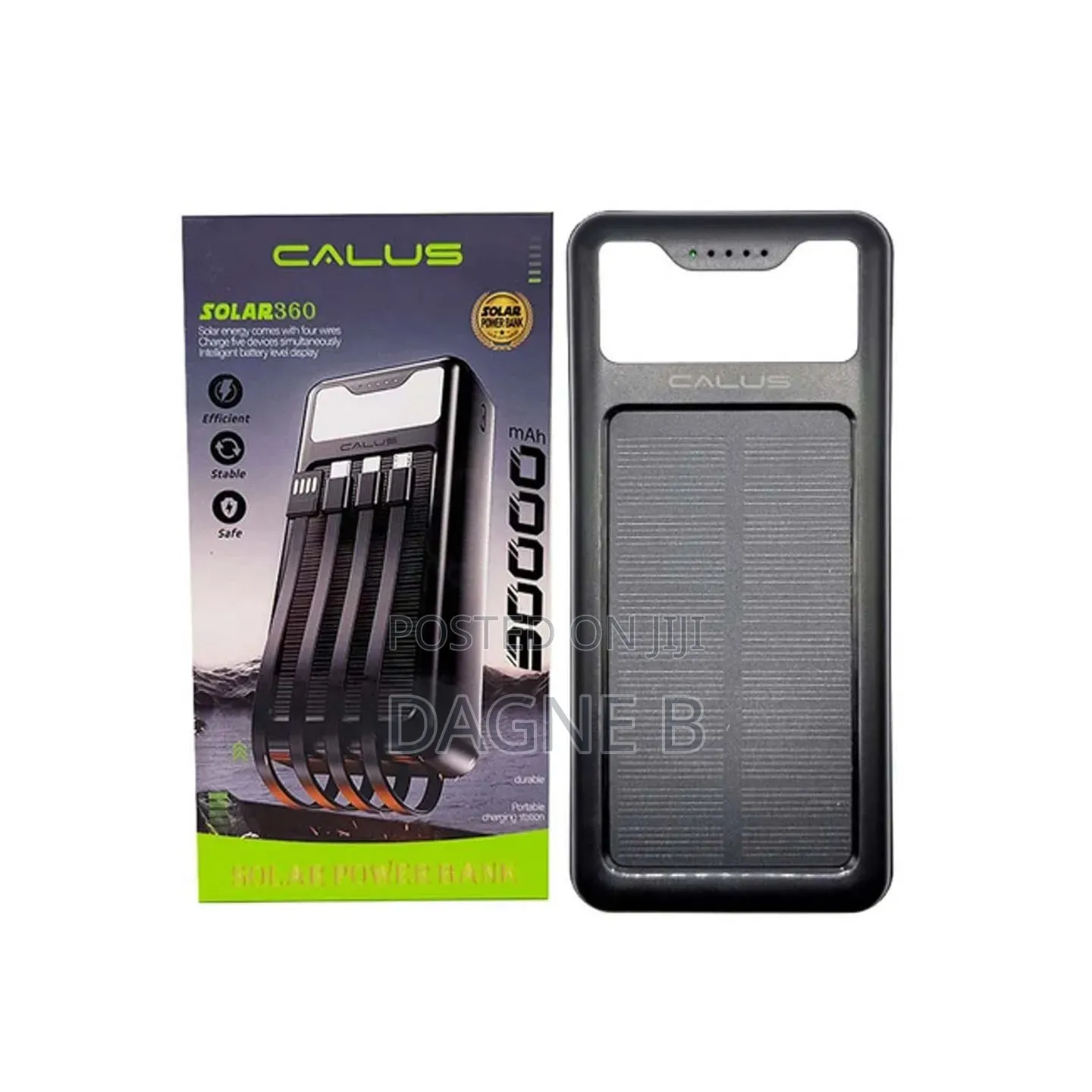 30,000mah Calus Solar360 Power Bank ካሉስ ፓወር ባንክ