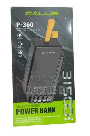 Calus P307max and P-360 31,500mah Power Bank ካሉስ ፓወር ባንክ